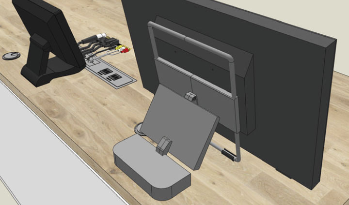 オリジナルモニターアーム