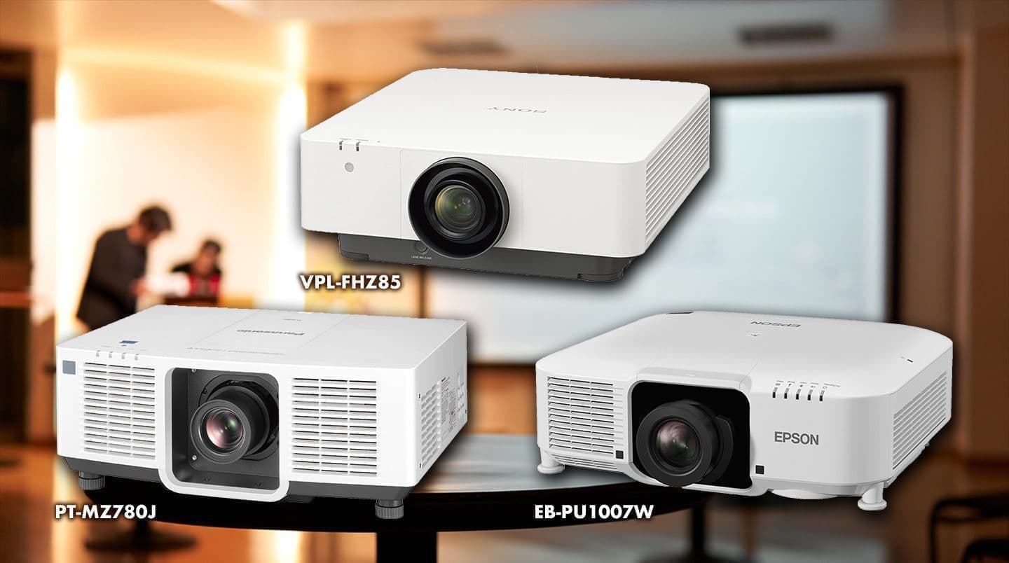 ソニー、パナソニック、エプソンの7000lm「プロジェクター3機種」の画像