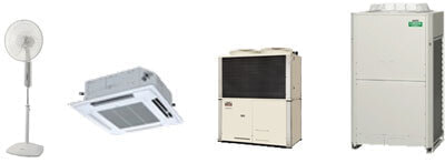 業務用空調設備の画像